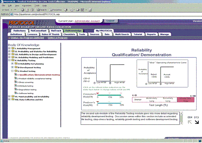 PROTOCOL Reliability Environment