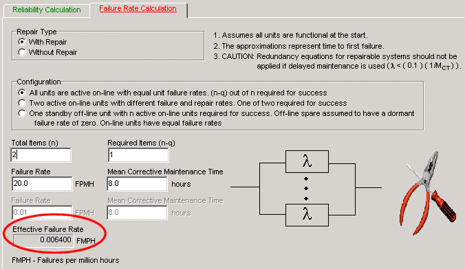 QuART Redundancy Calculator