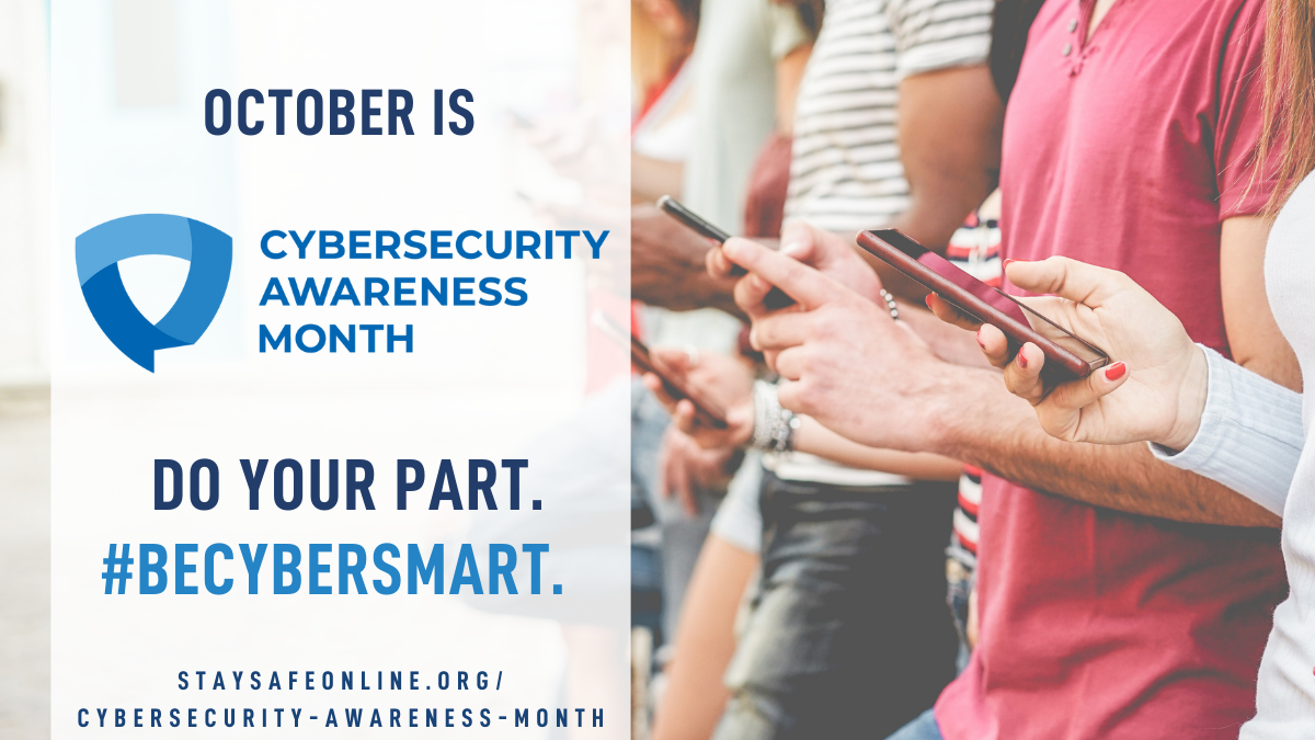 Do Your Part. #BeCyberSmart