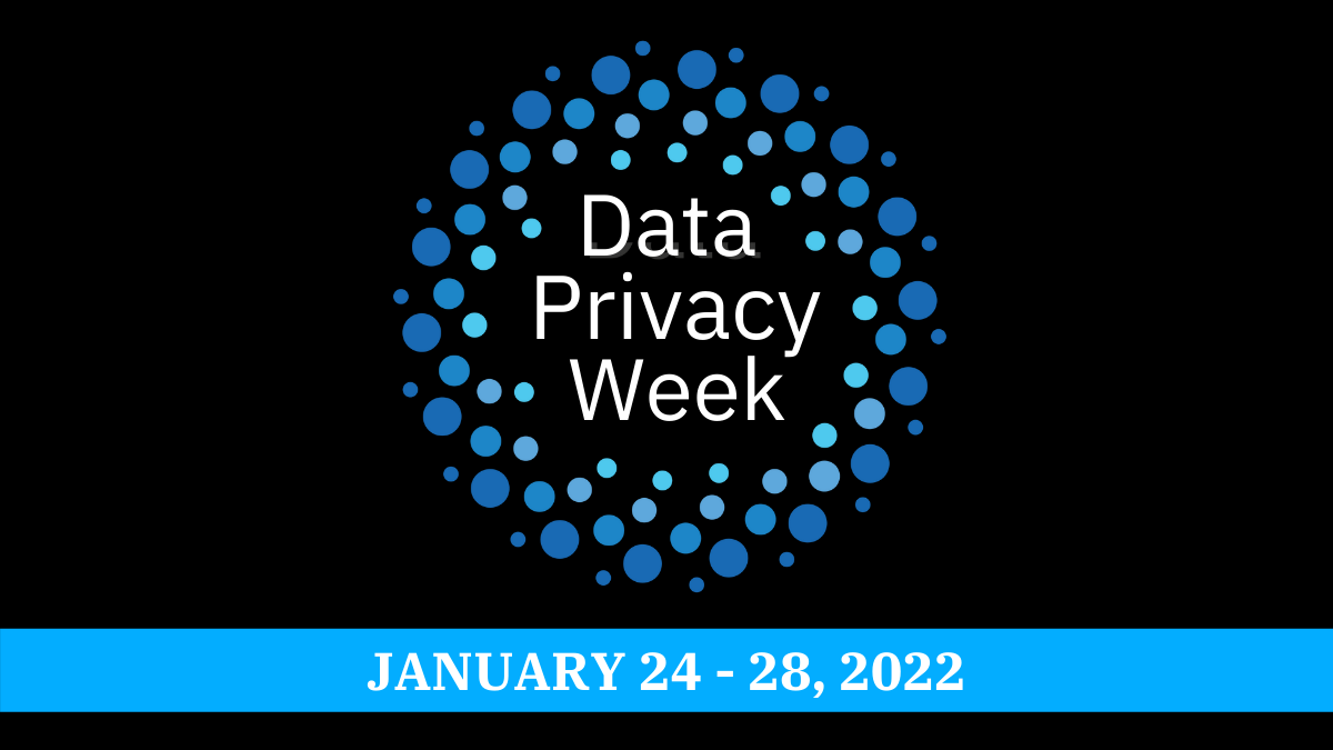 Data Privacy Week - January 24-27, 2022